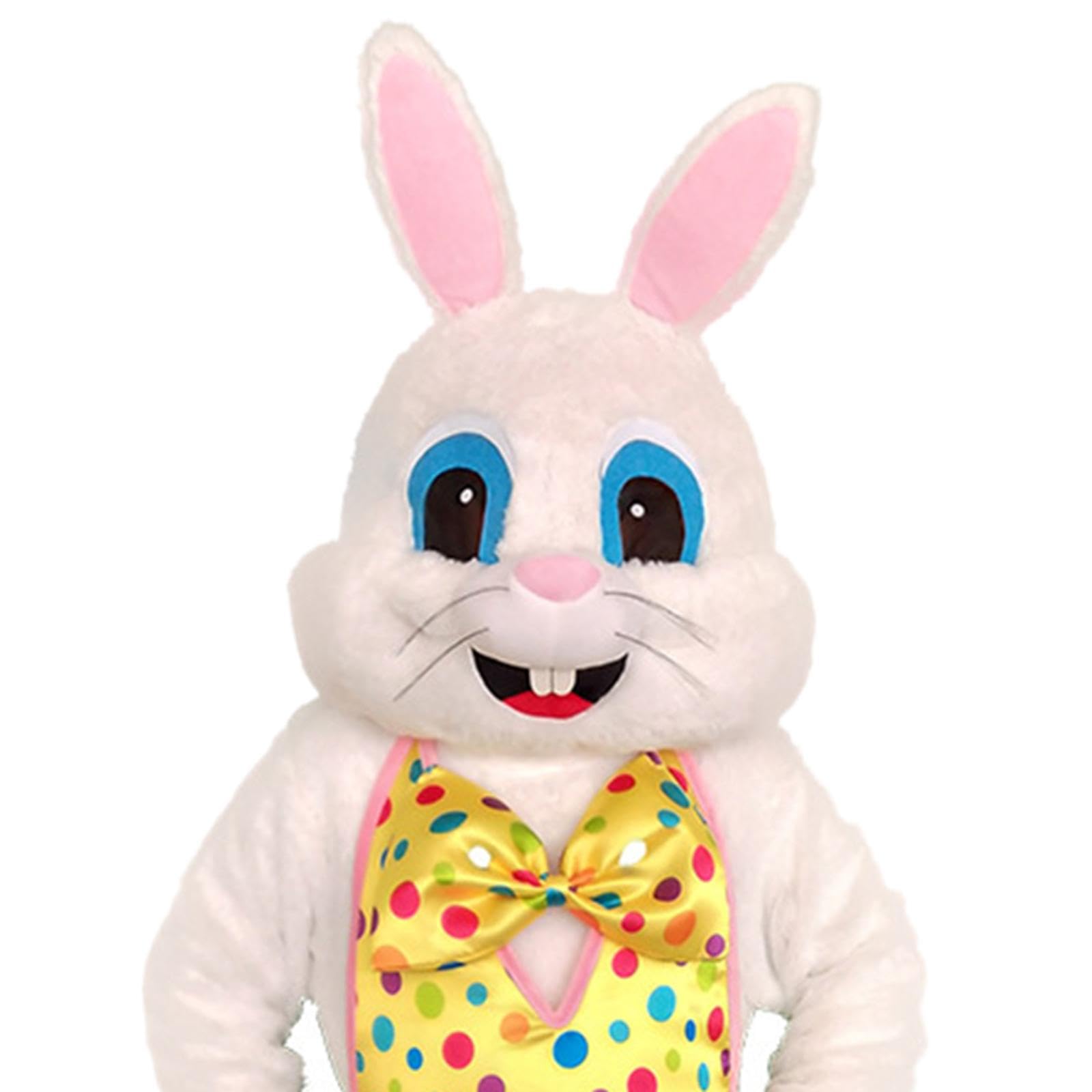 Déguisement, Costume de Lapin de Pâques, Costume de Poupée de Dessin Animé pour Adulte, Tenue, Costume de Cosplay pour Fête Ou Anniversaire, Jaune