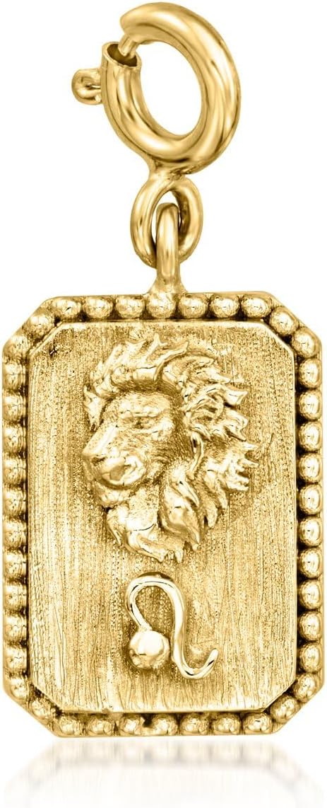 Ross-Simons Pisces - 18kt Gold Over Sterling Zodiac Charm