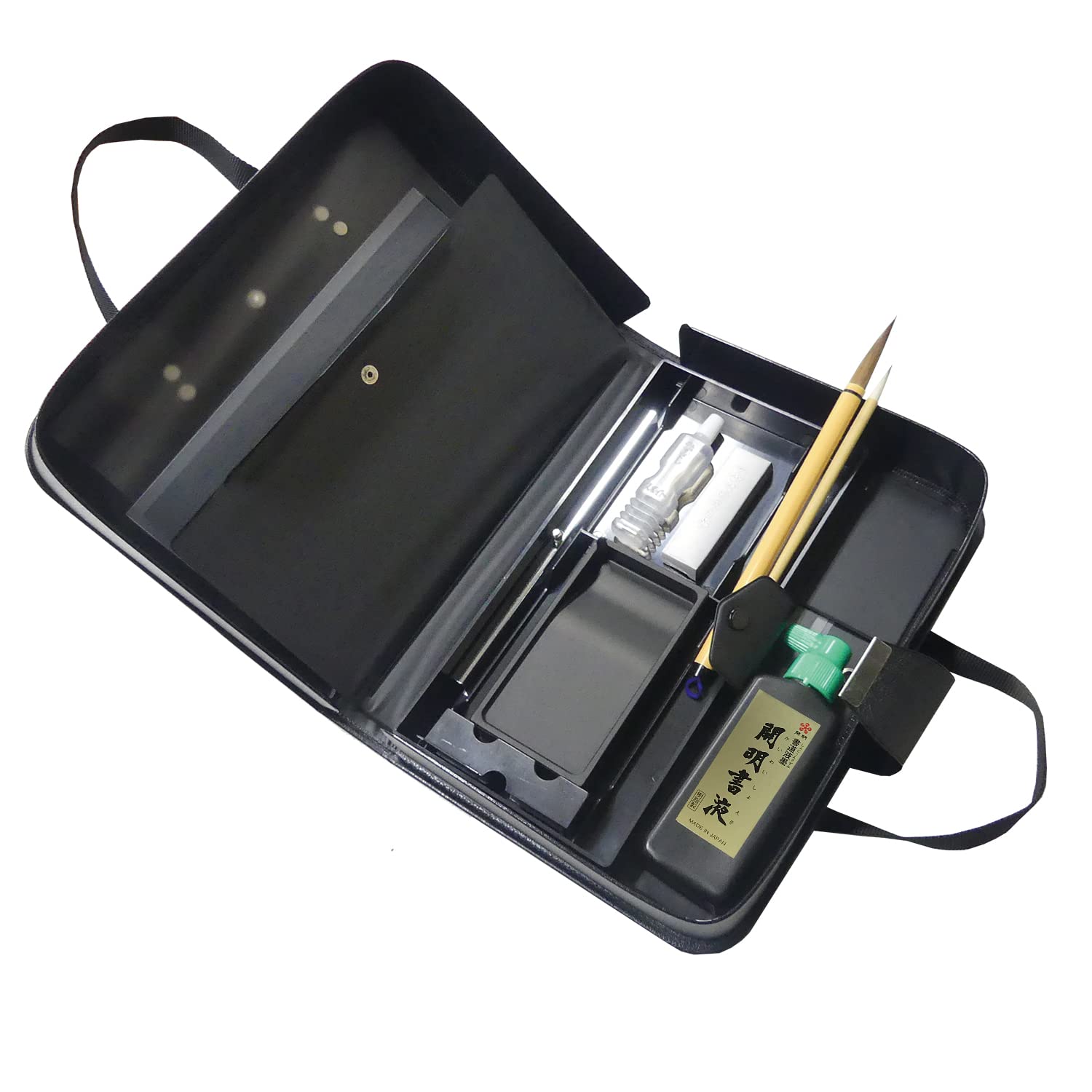 Amazon.co.jp: 開明 書道セット K-2 赤 HO1312 : 文房具・オフィス用品