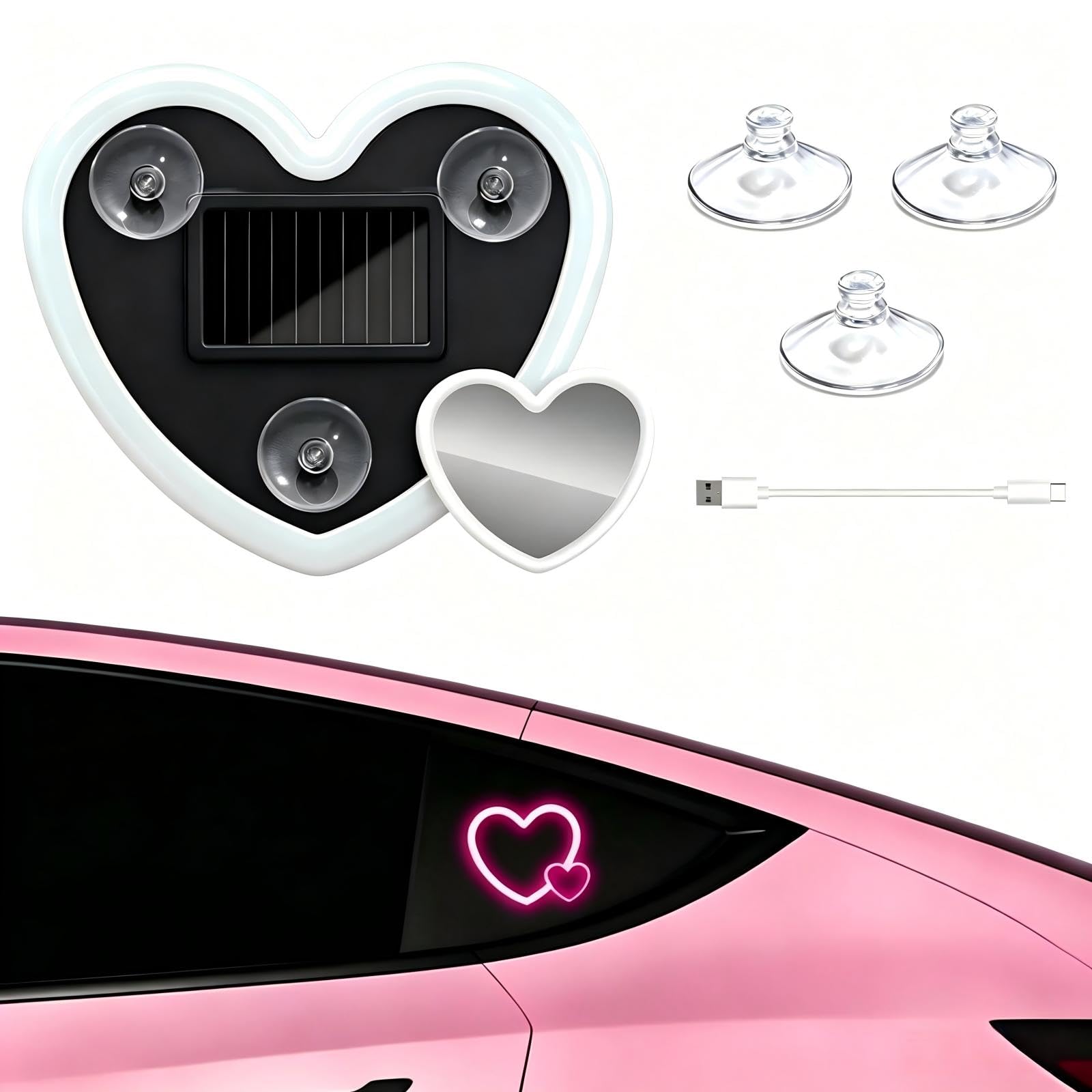 Photo 1 of HYZUITDB Double Heart LED Light