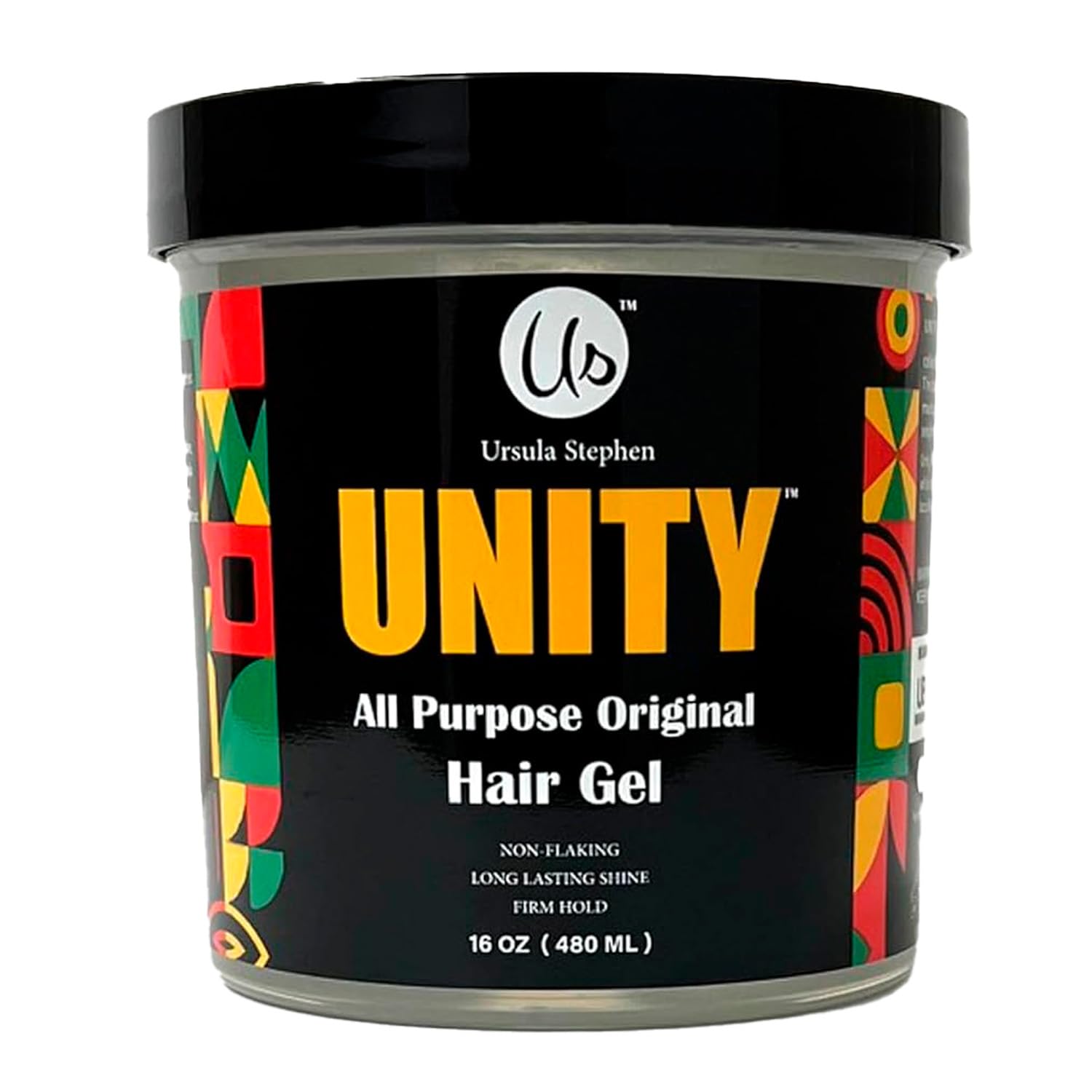 Ursula Stephen Unity All Purpose Hair Gel 16 oz Extreme Hold, High Shine, Frizz Control, Non Flaking Formula for Women