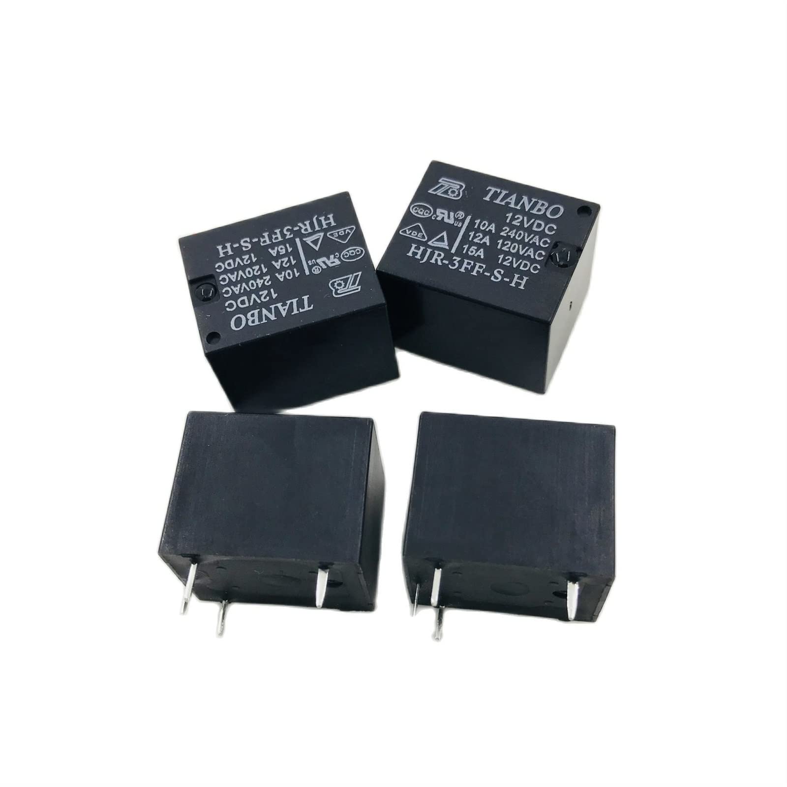 AQHYEBNSR New Relay Original HJR-3FF-S-HF-48VCD HJR-3FF-S-HF-12VDC HJR-3FF-S-H-24V HJR-3FF-S-H-DC12V HJR 3FF S H 24vdc 10A 4PIN(HJR-3FF-S-H 5VDC)