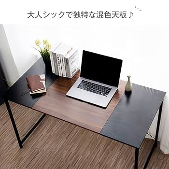 オーエスジェイ(OSJ) デスク パソコンデスク ブラウン 広い スペース シン Amazon.co.jp: オーエスジェイ(OSJ) デスク パソコンデスク