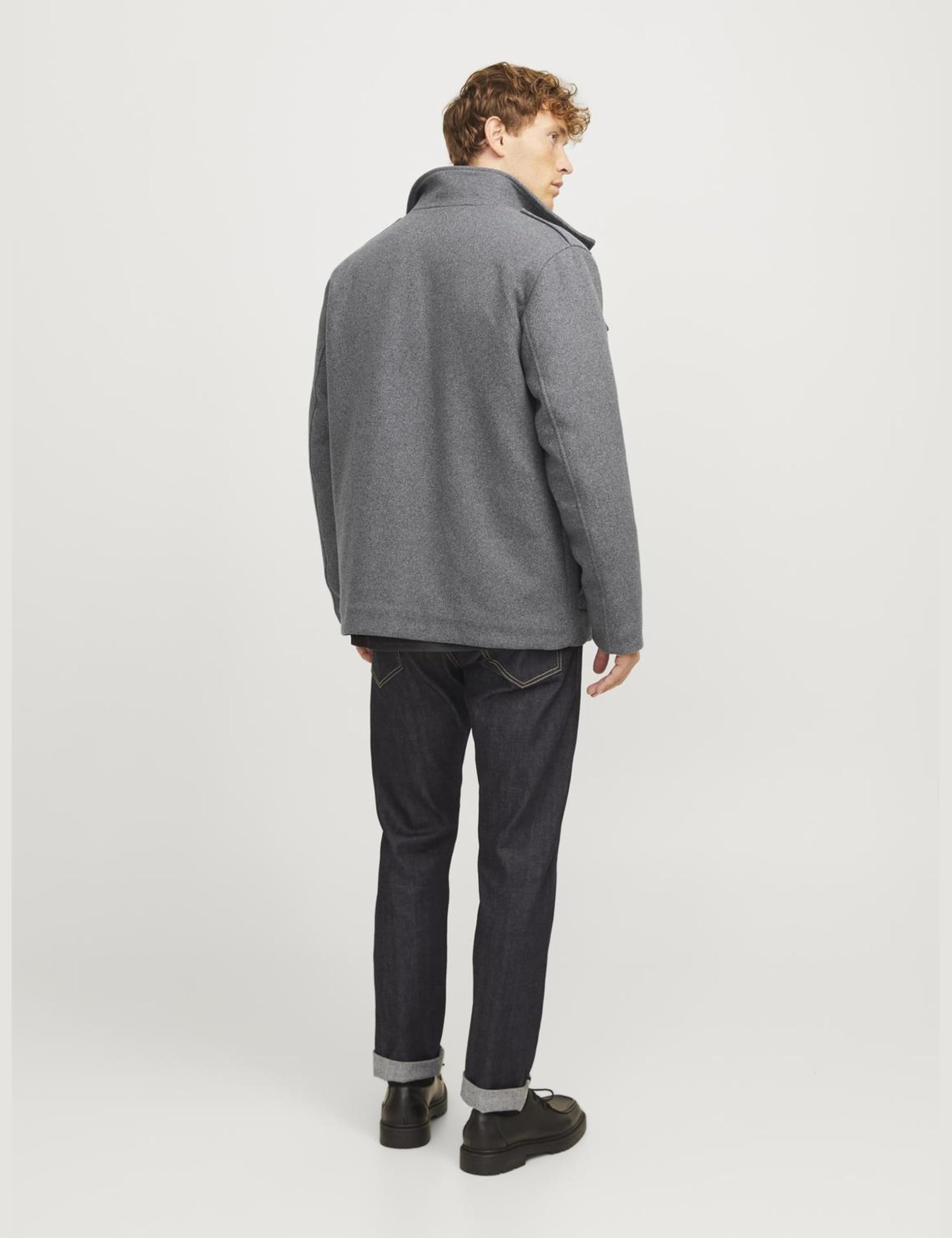 JACK & JONES Jprccalex Wool Blend Field Jacket Sn Giacca Uomo (Pacco da 1)
