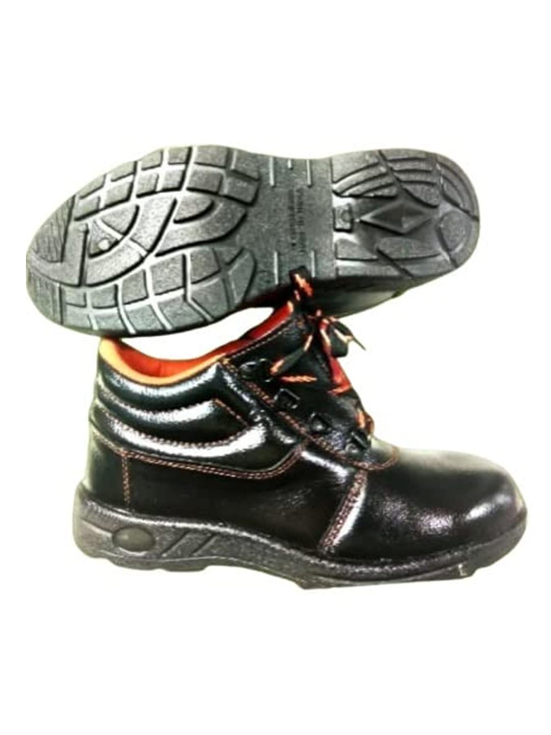 woodmore (Simon Men's Leather with STELL Toe Cap Anti Skid Oil & Acid Resistant Shoe-picture-48