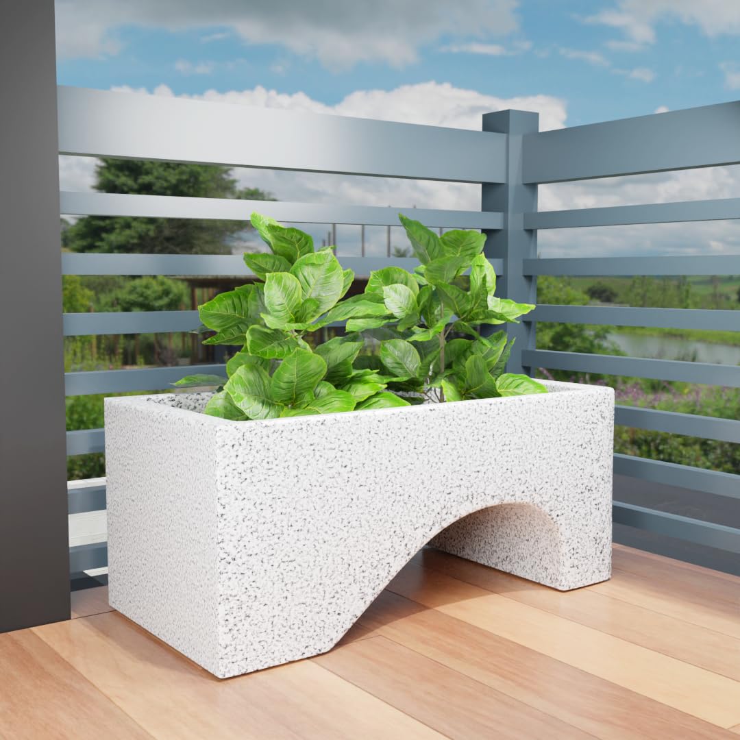 See full amazon price history chart for YUCCABE ITALIA FOXB UCTR 24 INCH Rectangle Pots for Plants Highly Durable Polymers Lightweight Indoor Outdoor Flower Pot Gamla Tree Planter Container Planters for Living Room, Balcony, Garden YUCCABE ITALIA FOXB UCTR 24 INCH Rectangle Pots for Plants Highly Durable Polymers Lightweight Indoor Outdoor Flower Pot Gamla Tree Planter Container Planters for Living Room, Balcony, Garden (B0CNKNVRLV) Amazon Price History, Amazon Price Tracker