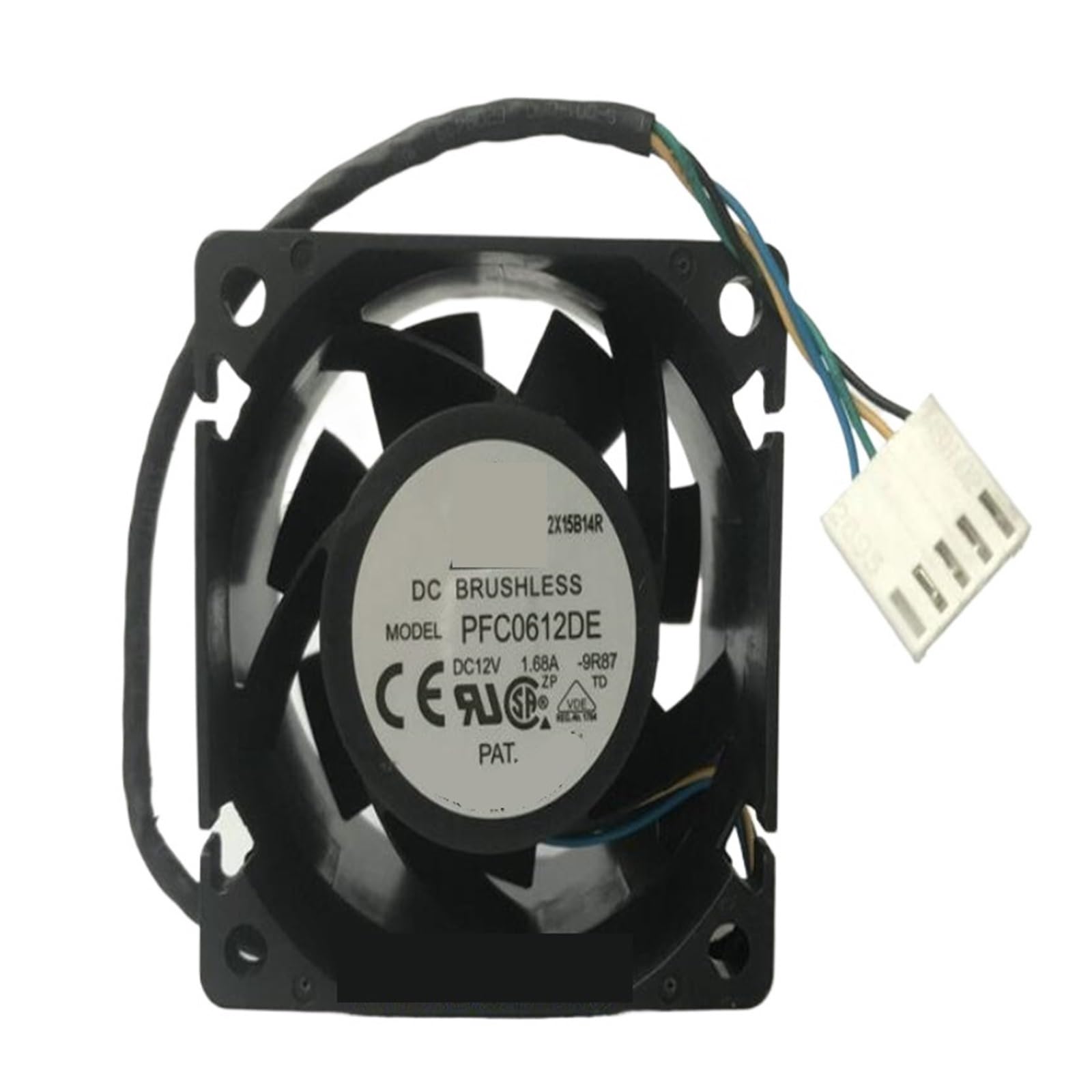 UITGVDQAT 6038 PFC0612DE DC12V 1.68A 4-line fan