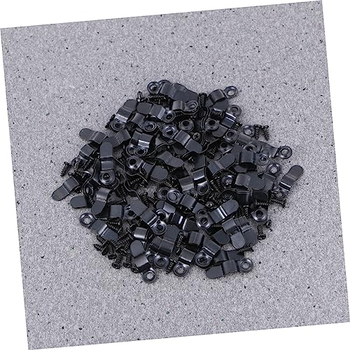 Image of Housoutil 3sets Elegant Photo Frame Arch Shape Back Plates Metal Melon Nail Locks for Wall Hanging Home Decor 200pcs*3