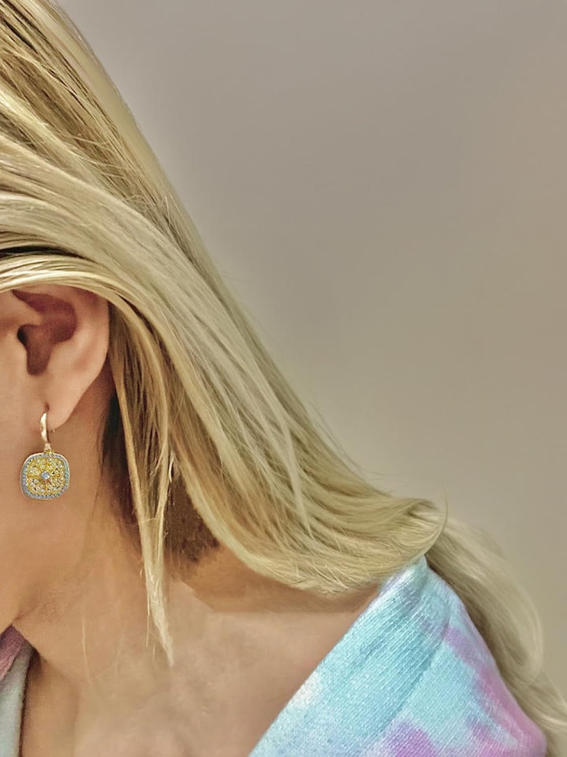 YoungFashionLabel - Elegant Gold Non Tarnish North Star Pearl Earring
