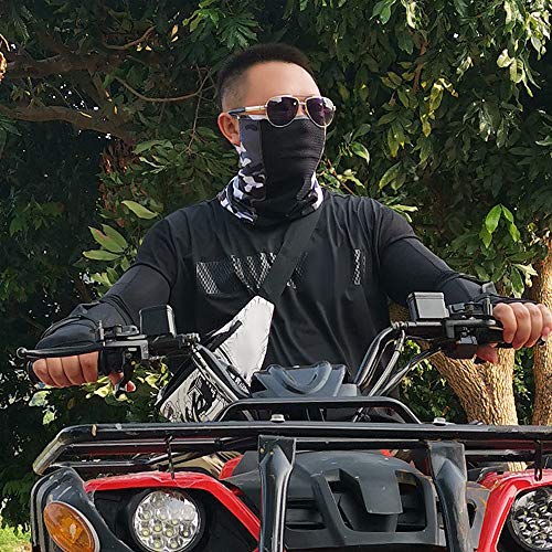 Lenço de ciclismo, Andoer Proteção UV Máscara facial Polaina de proteção solar Ciclismo ao ar livre