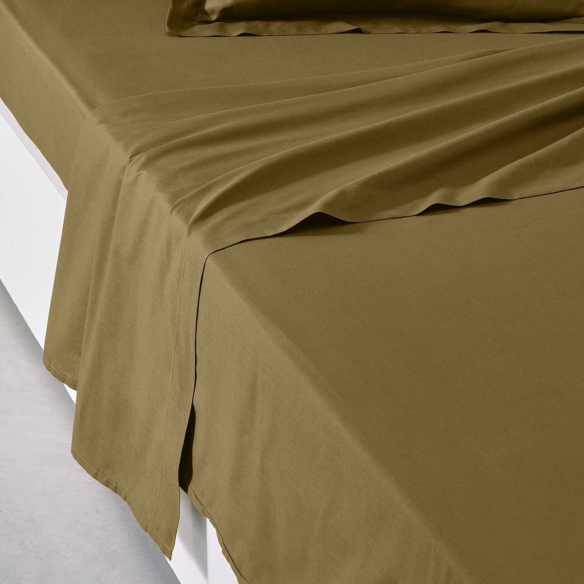 TODAY Essential Double Flat Sheet 240 x 300 cm Cotton Plain