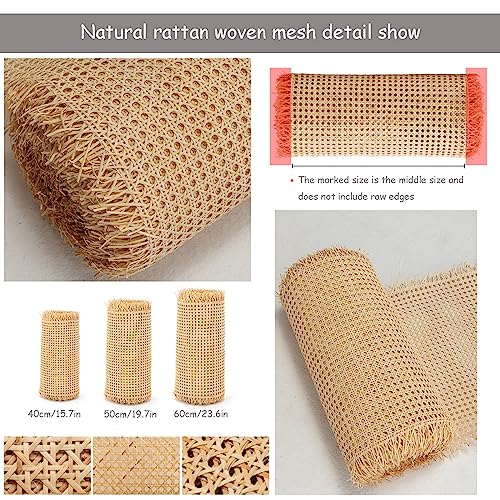 Rollo de ratán natural para renovar tus muebles de comedor con un toque nórdico y cálido 5