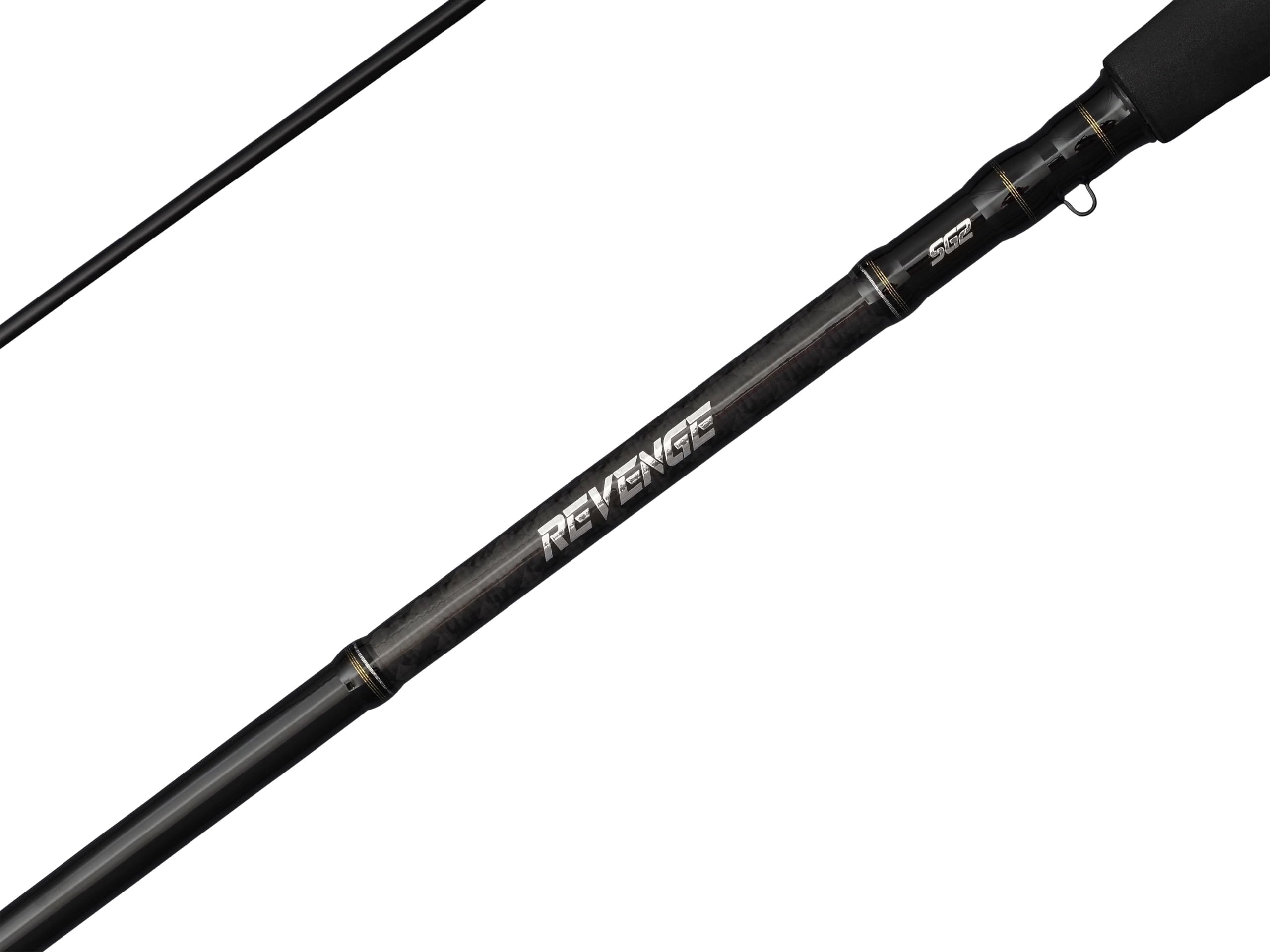 Savage Gear Revenge SG2 Wędka | Wędka spinningowa do łowienia szczupaków, okoni i sandaczy w wodach słodkich | Średnia kontrola przynęty | Blank z włókna węglowego 24+30T |2,21 m | 7–23 g
