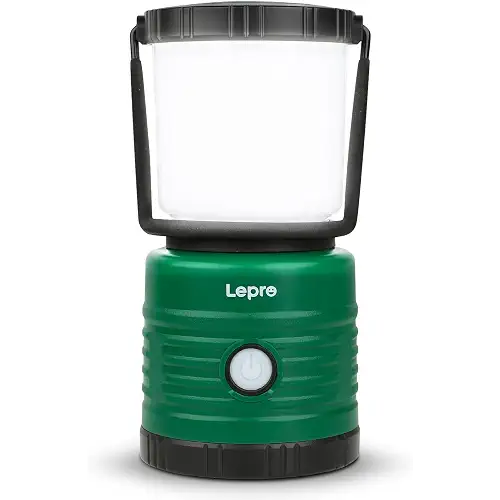 Lepro Linterna de Cámping a Pilas Regulable 1500 LM