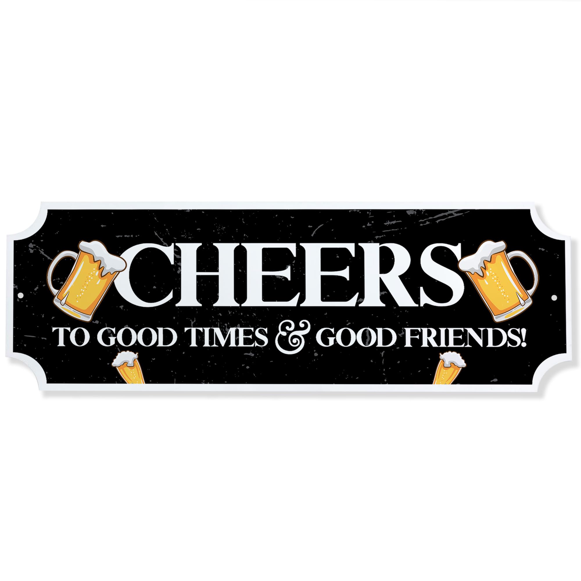 Red Ocean Bar Sign For Home Pub Garden Sign For Outside Man Cave Wall Garden Shed Cheers Plaque Alcohol Gift Men Women Friendship Gift Home Bar