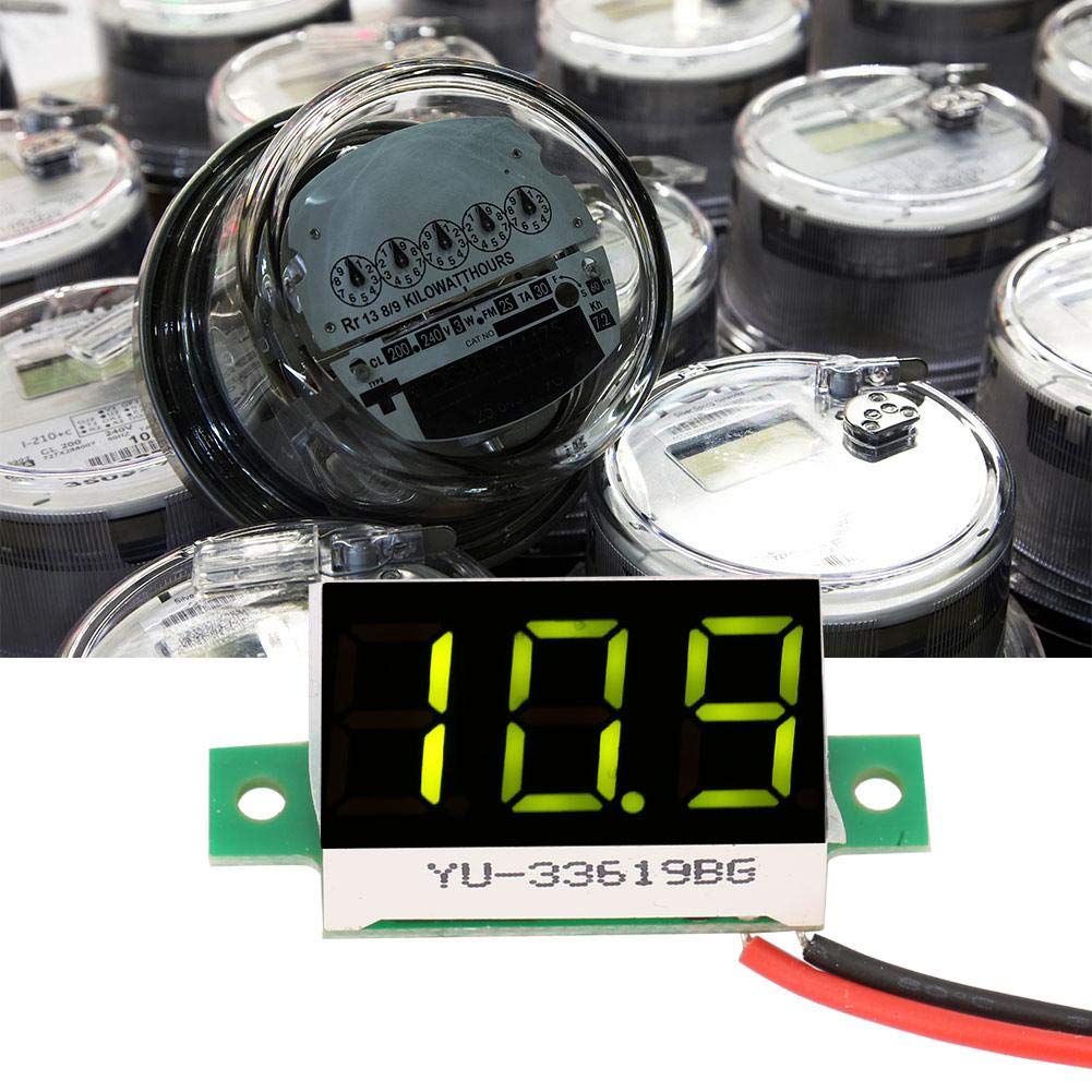 Dc 12V-24V LED Pannello Digitale Tensione Volt Metro - Foto 6