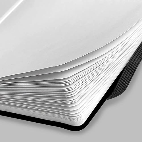 Miniatura 4 de Bloc de papel cuadrado de 5 x 5 pulgadas 388ozm67 libras tinta de alcohol cuaderno de bocetos diario hecho a mano 84 hojas 168 páginas marcadores de