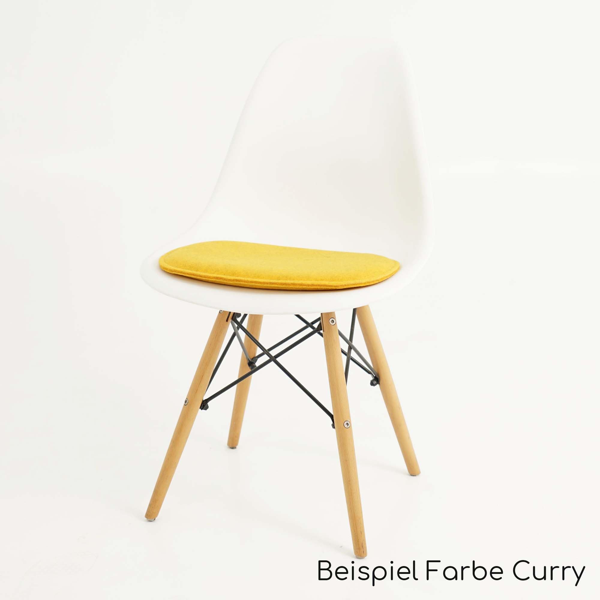 Filz-Sitzkissen kompatibel mit Sidechair DSW/DSR/DSX/DSS