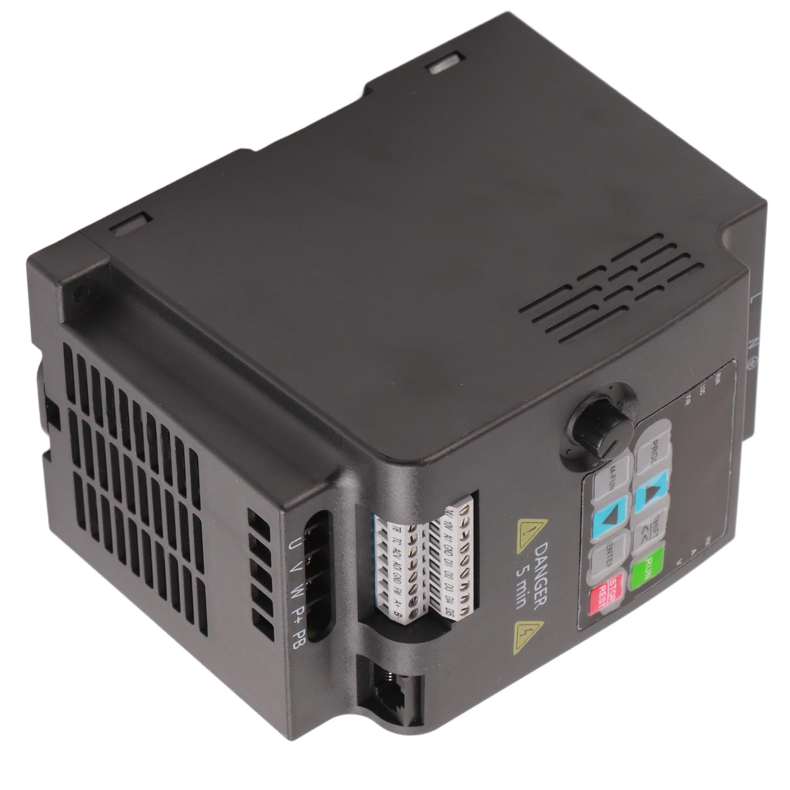 Convertitore di Frequenza SKI780 0,75kW 220V 380V, Inverter Universale per Motore Elettrico con Regolazione Velocità, VFD Mini per Pompe e Compressori, 110x85x142mm