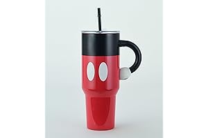 Disney Mickey Mouse 40 oz Tumbler With Sculpted Arm Handle