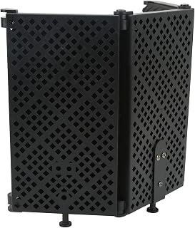 Capa de Isolamento de Microfone, Estúdio de Gravação de Absorção de Som Capa de Isolamento de Microfone Menos Reflexos Reforço de Rolamento Geral para Gravação de Computador