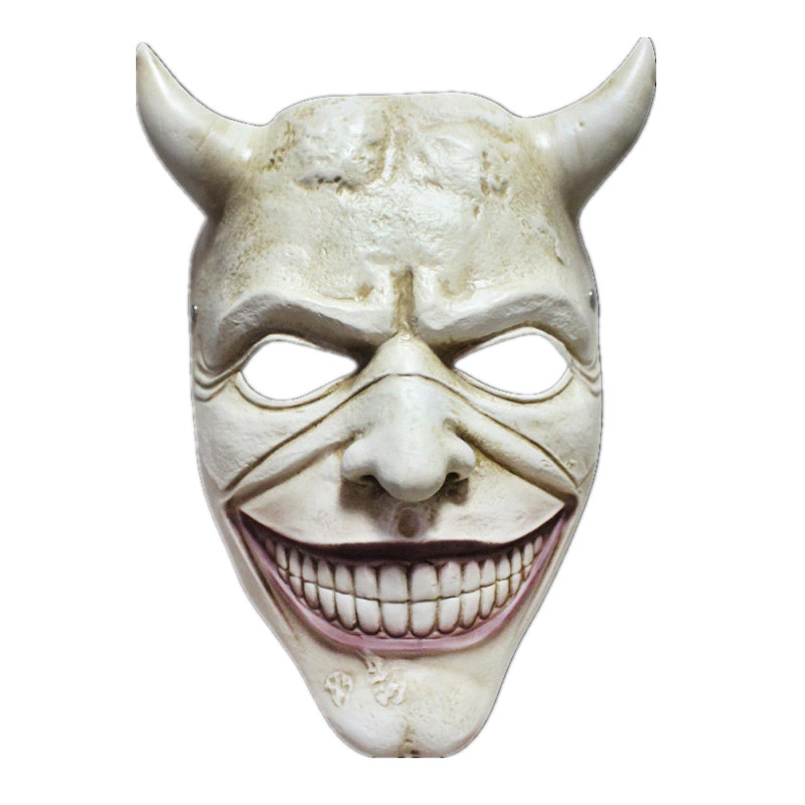 YEKIM Maschera maschile e femminile Maschere horror giochi di ruolo Halloween Costume Partito Maschere