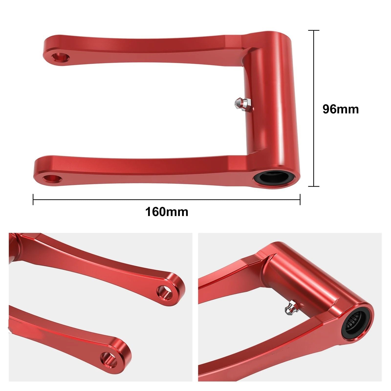 Bieletas de Descenso Ajuste para Honda CRF300L 2021-2025 CRF 300L Rally 2021-2025 2024 1,75 Kit de Enlace de Bajada 52475-K1T-E10 Bieletas Descenso Trasero