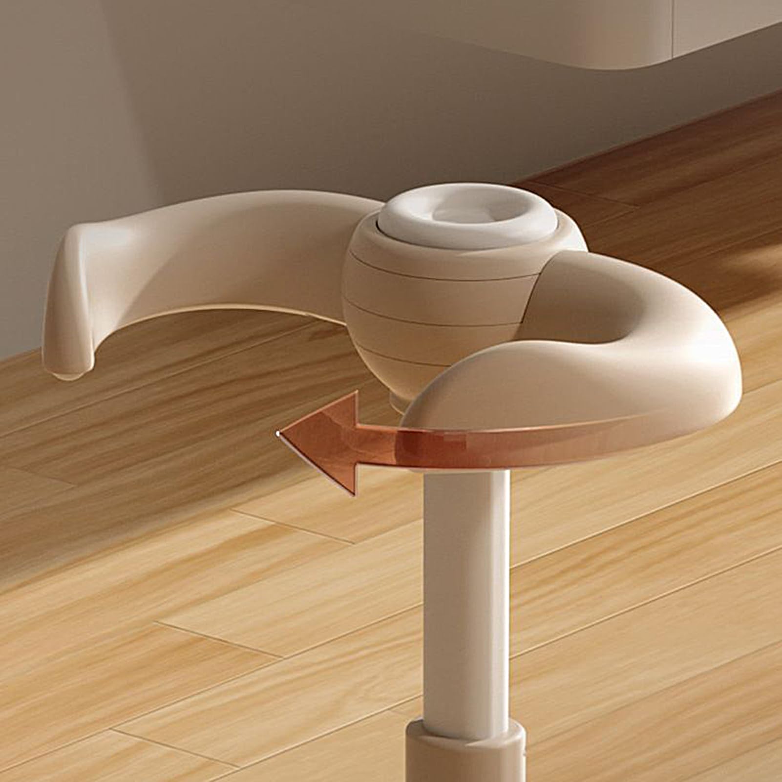 Soporte de ducha para niños, asiento ergonómico ajustable en altura | Soporte de baño para niños – para lavar el cabello, baño, hogar, baño, apartamento, camping