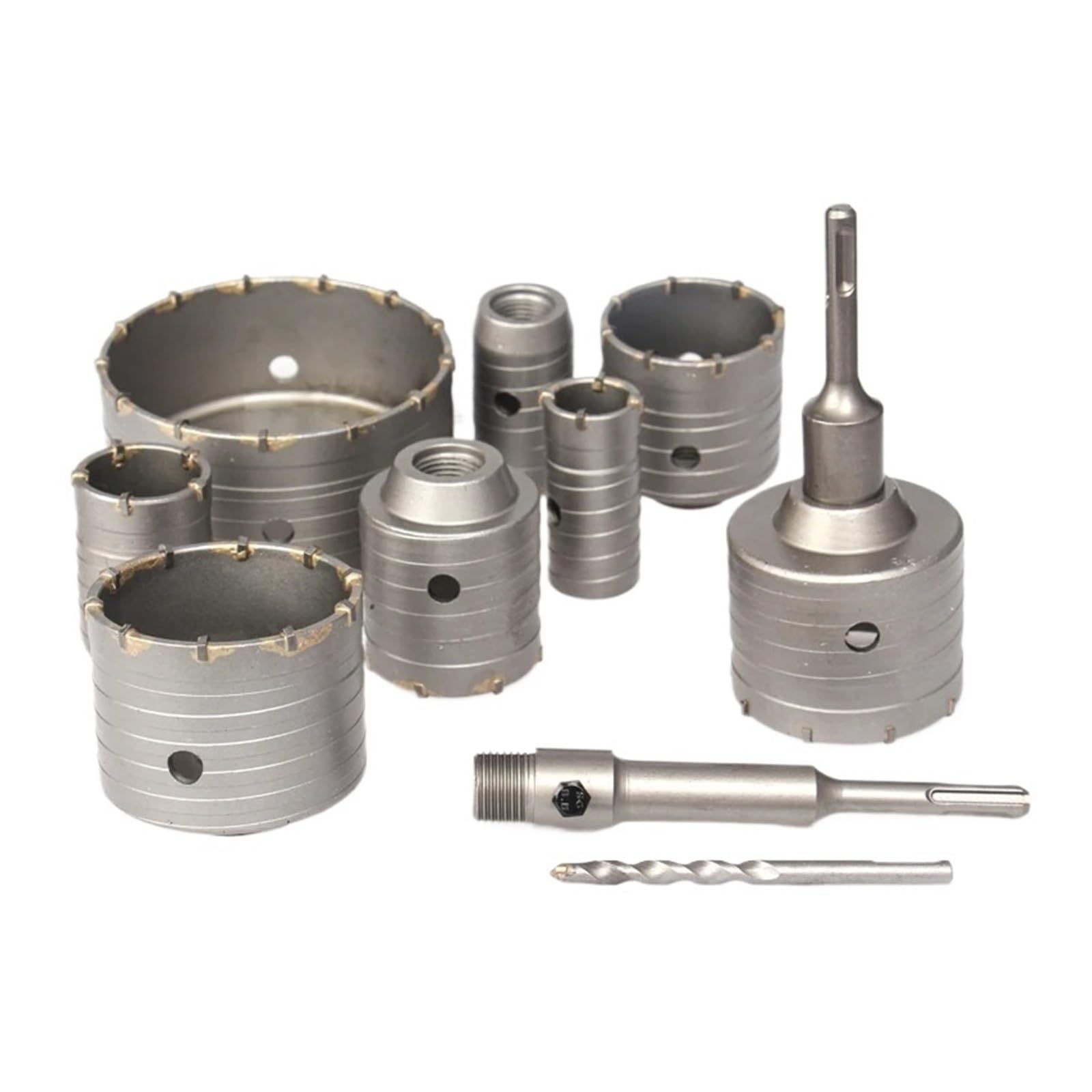 110-500mm uchwyt SDS PLUS 30-160mm otwornica do betonu elektryczne wiertło drążone Bit cementowy kamień rura klimatyzacyjna(125mm)