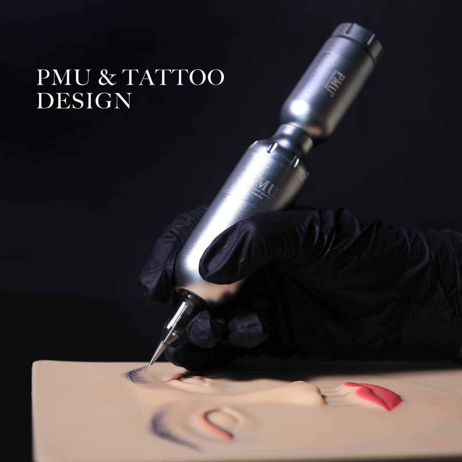 Machine Set - 902 Wireless Tattoo Machine, Rotary Adjustable Tattoo Stift, Brushless Motor Japan Imported Professional Tattoo Artist with Tattoo and Makeup Equipment