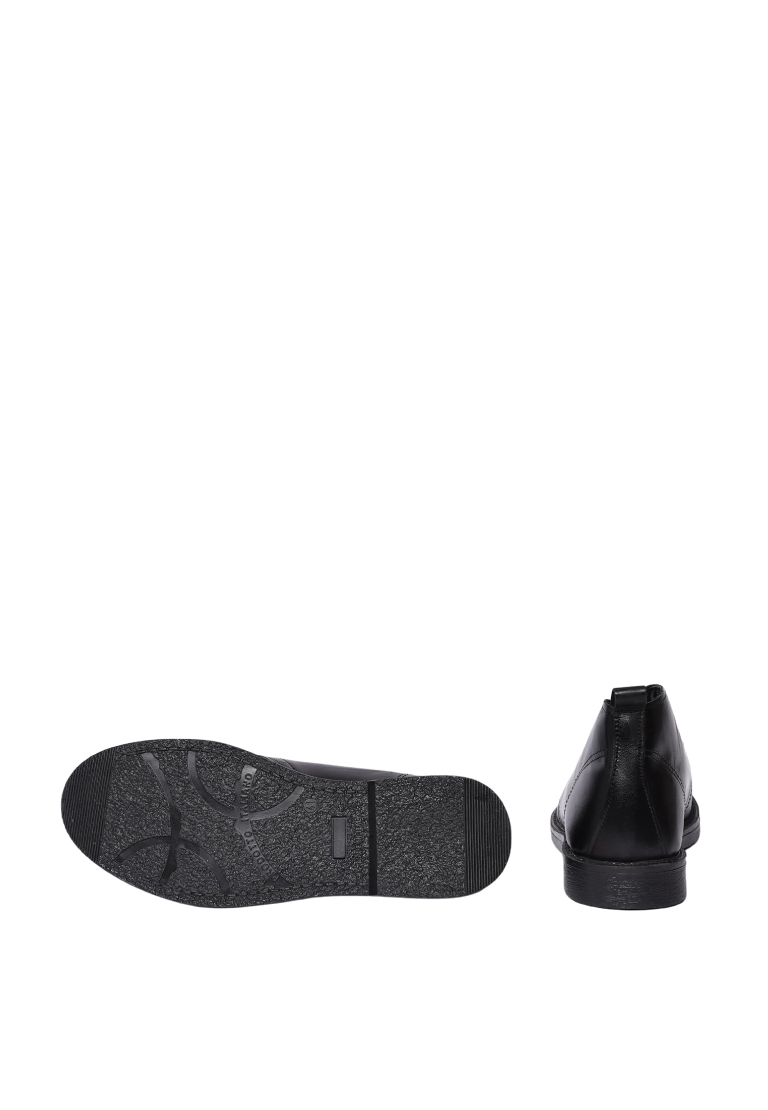 Ciabalù Polacchine Uomo in Pelle Stivaletti Punta Rotonda Scarpe Uomo Eleganti Invernali Antiscivolo Made in Italy