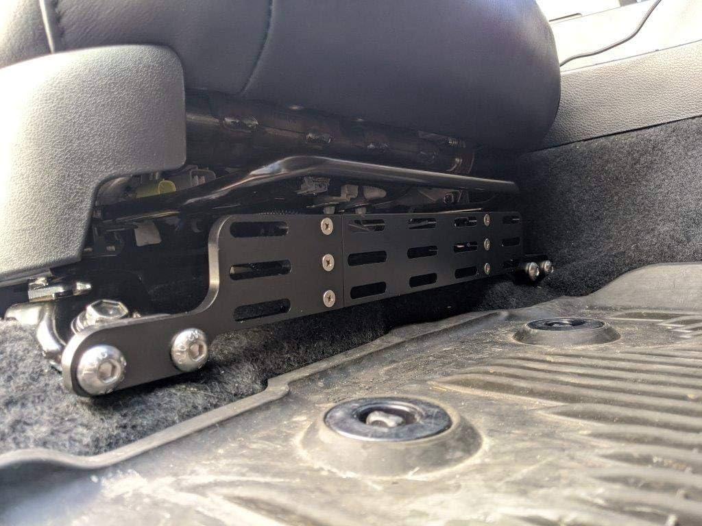 Seat Mount Multi Mount Panel (MMP) - Molle Panel - Made in USA - Desert Does It - Original Design, Solid Aluminum, Factory Grade Hardware, Compatible with Toyota Tacoma, 4Runner, and Lexus GX
