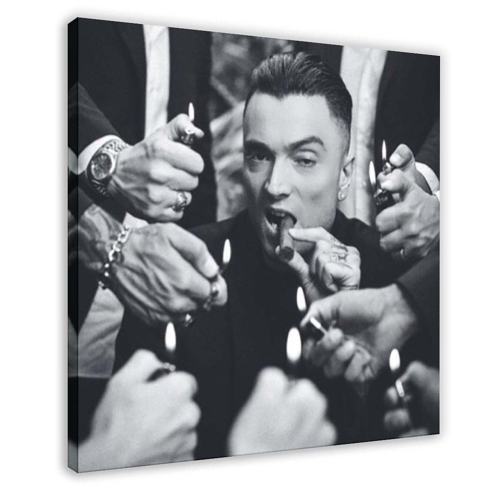 PJEYGF Poster su tela con album musicale di Gue Pequeno Vero 10 Anni Dopo