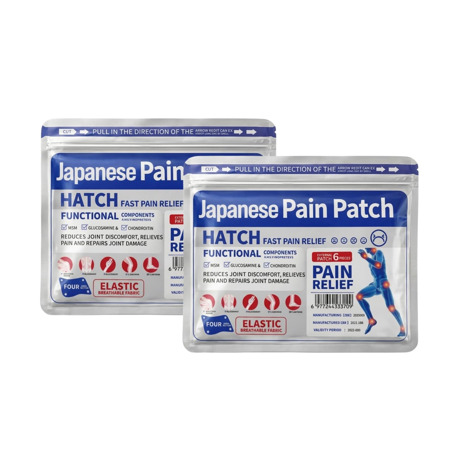 Pain Relief Heating Patches for Joints & Muscles | 6 Hot Therapy Patches for Osteoarthritis, Muscle Stiffness & Body Pain | For Knees, Back, Neck & Shoulders | Extended Comfort (Pack Of 3) — Amazon image 11