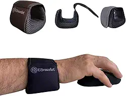 Apoio de Punho para Teclado e Mouse Ergonômico (Preto)