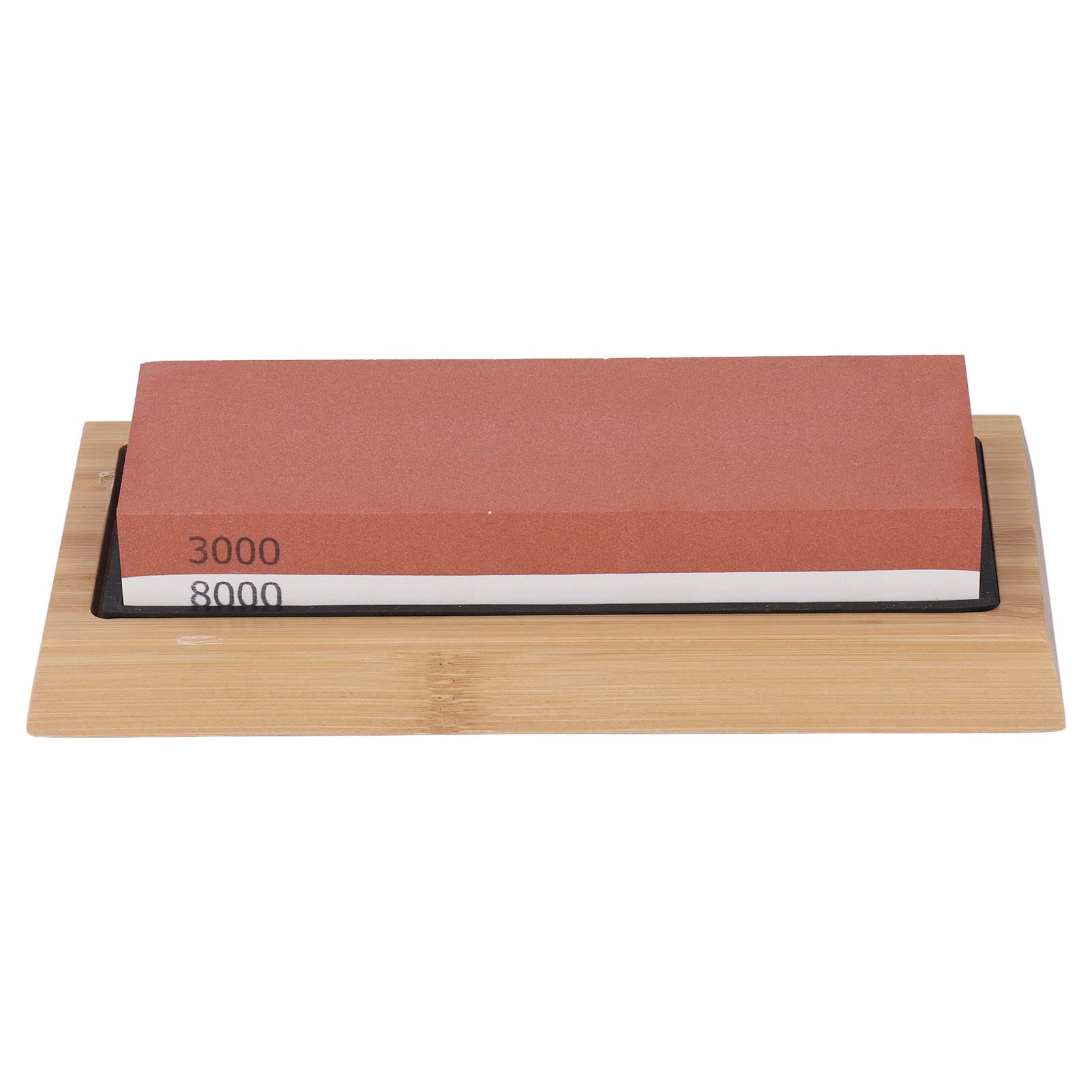 Kit Pietra per Affilare Coltelli Professionale Grana 400/1000 e 3000/8000 per Chef Casalinghi e Appassionati di Cucina Set Base in bambù con
