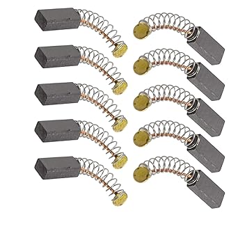 Aexit 10 (Electrical equipment) Pairs 12.7 x 5.5 x 4mm Motor Carbon Brushes for (47ry307qf140) Electric Drill