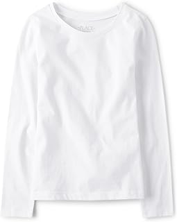The Children's Place Girls' Basic Long Sleeve Layering Tees