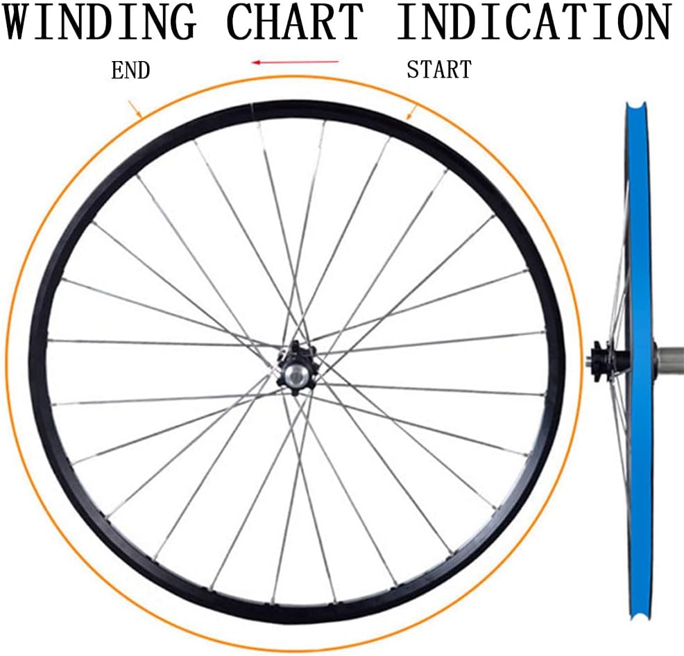 YAEOSNSI Bike Wheel Rim Tapes Tubeless Vacuum Tire Pad Tubeless Rim Tape Bike Tire Tape for Road Bike MTB Bicycle 25MM - Image 4