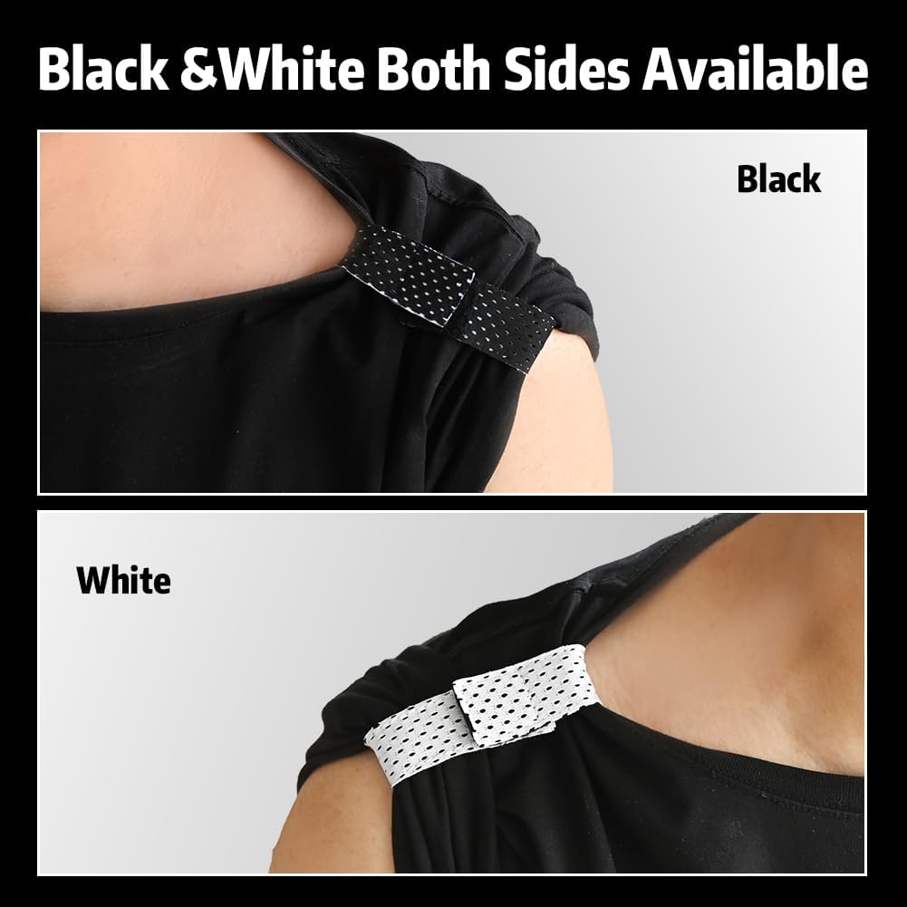 zxbaers Jersey Sleeve Bands, 4 Pairs Softball, Baseball, Soccer Sleeve Holders with Hook and Loop Fasteners, Nylon Sleeve Straps for Athletes