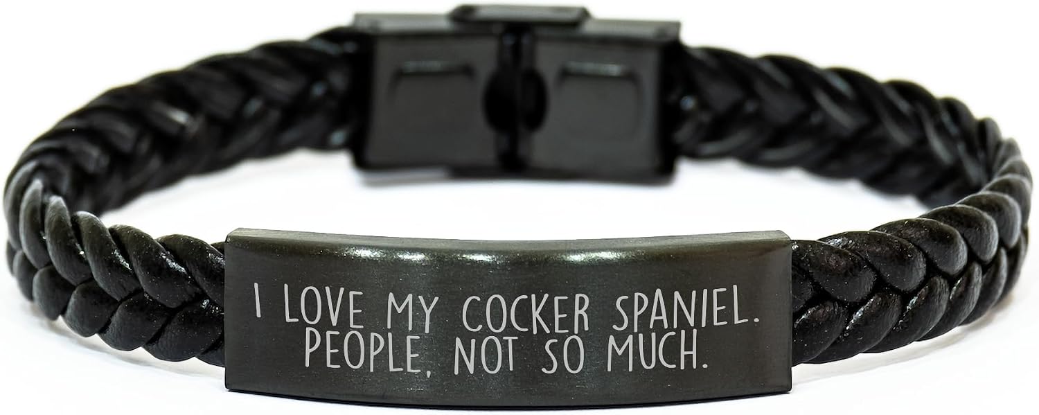 I Love My Cocker Spaniel People Not So Much Valentine's Unique Gifts from Family to Friends