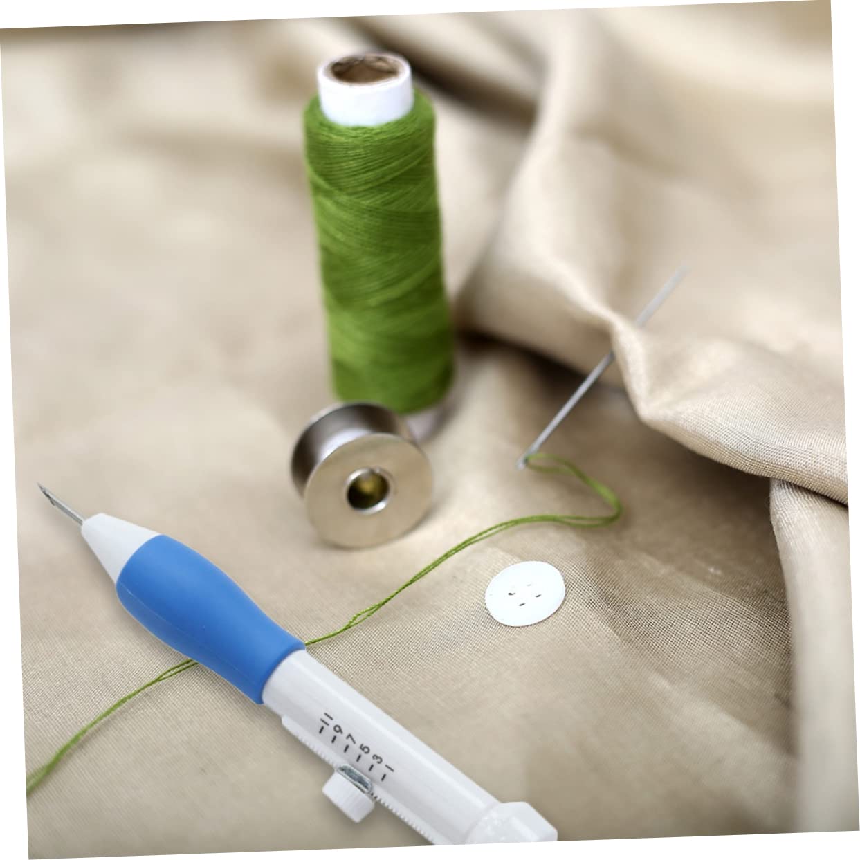 Veemoon Ergonomic Design Embroidery Needles Punch Needle Set for Yarn Hand Stitching DIY Craft Tools