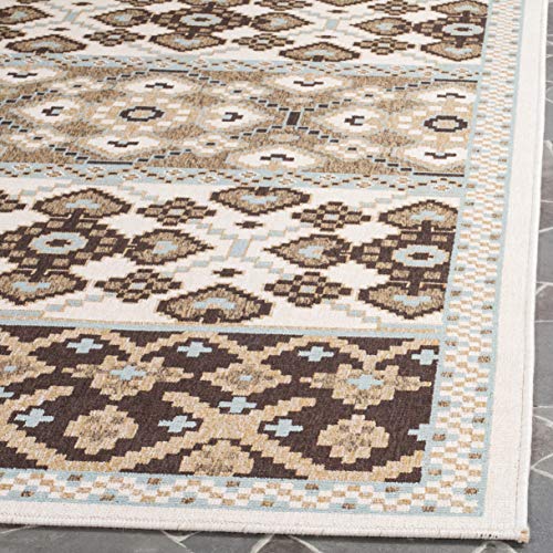 SAFAVIEH-Veranda-Collection-Area-Rug-8-x-10-Green-Terracotta-Boho-Design-Non-Shedding-Easy-Care-IndoorOutdoor-Washable-Ideal-for-Patio-Backyard-Mudroom-VER093-0742 SAFAVIEH Veranda Collection Area Rug 8 x 10 Green Terracotta Boho Design Non Shedding Easy Care IndoorOutdoor Washable Ideal for Patio Backyard Mudroom VER093 0742