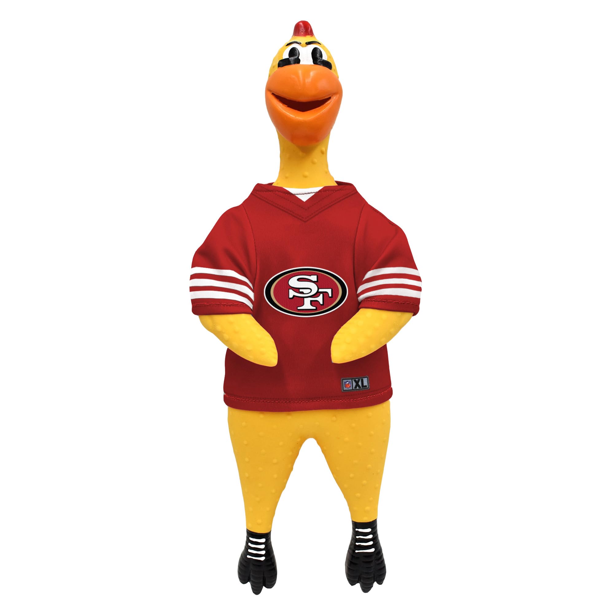 Littlearth NFL Team Rubber Chicken Toy