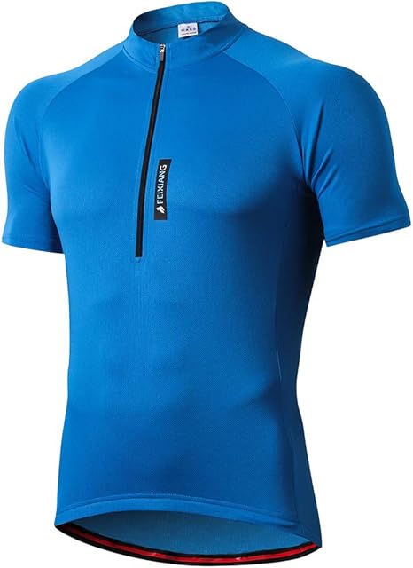 FEIXIANG Men's Mens Cycling Jersey T-Shirt