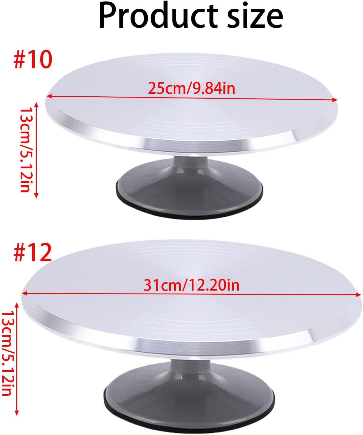 福岡彩子コンポートLサイズ青い陶器ケーキスタンド器