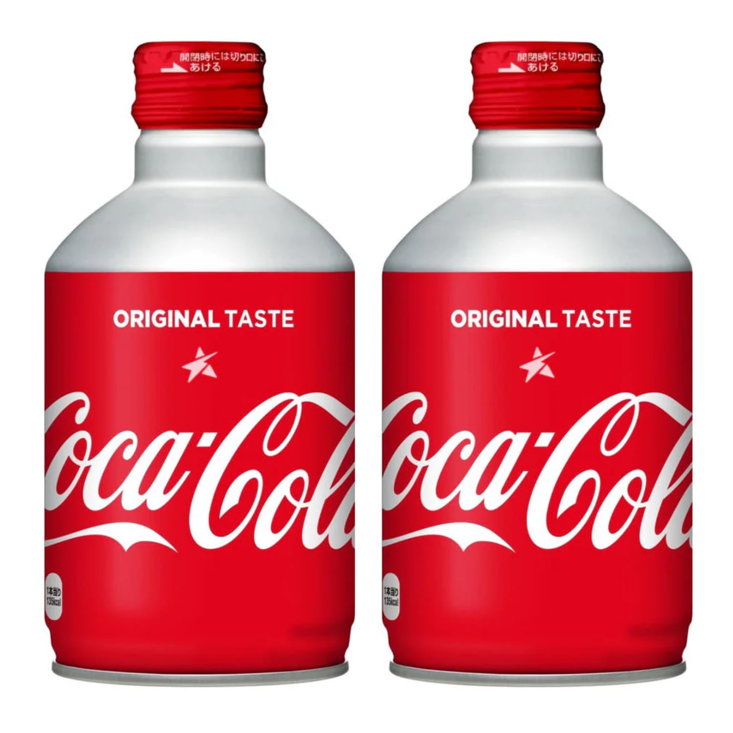 Coca-Cola Original Taste Soft Drink (Pack Of 2) - 300 ml Can By