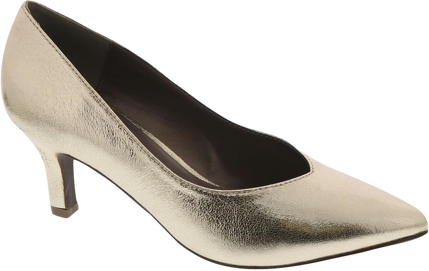 Masseys Women's Brianne Pointed Toe Low Heel Pump