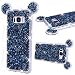 Produktbild GrandEver Samsung Galaxy S8 Glitzer Hülle Weiche Silikon Handyhülle Diamant Maus Ohren Gel Bling TPU Bumper Schutzhülle für Samsung Galaxy S8 Rückschale Klar Handytasche Anti-Kratzer Stoßdämpfung Ultra Slim Rückseite Silicon Backcover Soft Case Ultradünnen Premium Cover - Blau