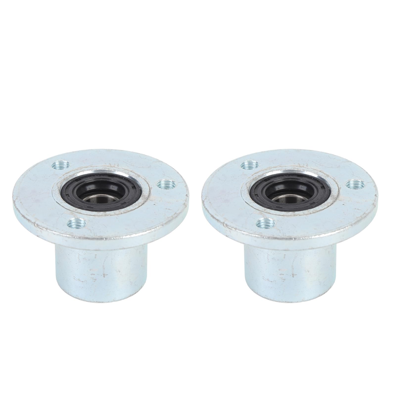 2PCS 17 Mm Moyeu de Roue Avant avec Joint de Roulement - Alliage en Acier, stabilité Améliorée et Manipulation Améliorée pour GO Kart, ATV, UTV et Quad